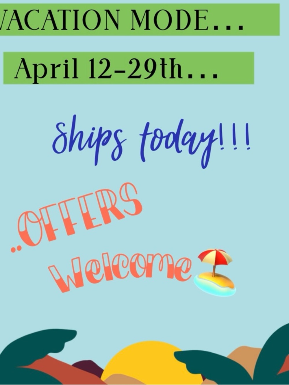 Chasing The Sun… Vacation